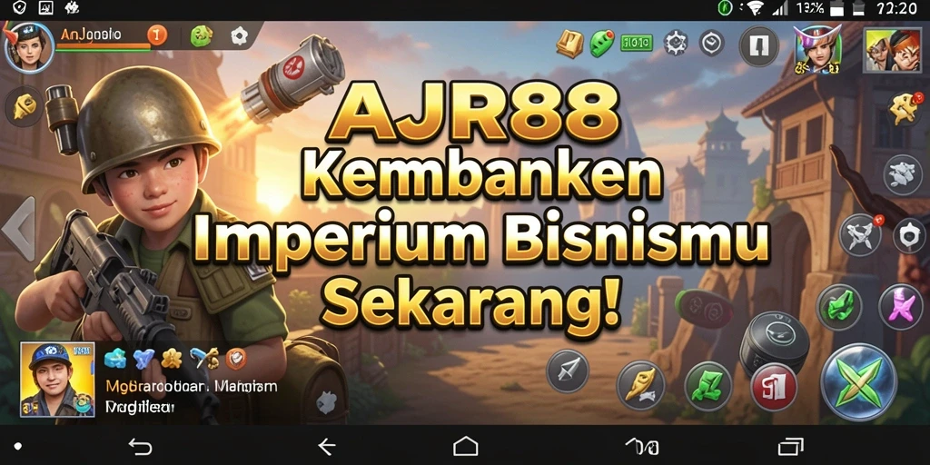 Tampilan gameplay AJR88 yang menarik dan interaktif dalam membangun bisnis.