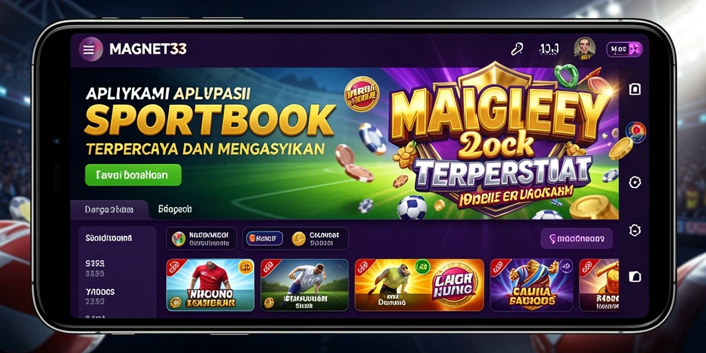 Tampilan gameplay Sportsbook di MAGNET33 yang mendebarkan.