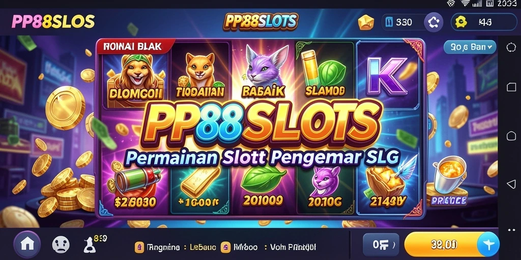 Gameplay PP88SLOTS dengan grafis menawan dan mekanisme permainan yang seru.