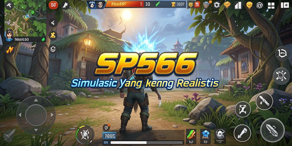 Tampilan gameplay SP666 menampilkan interaksi dan pengelolaan dunia yang seru.