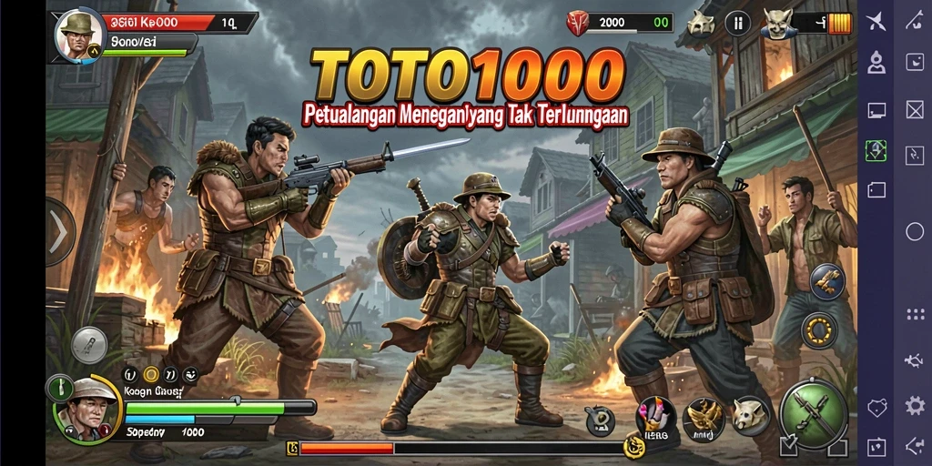 Gameplay TOTO1000 yang menegangkan di dunia petualangan.